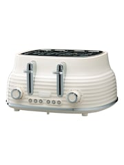 Daewoo Cream Sienna 4 Slice Toaster - Image 4 of 4