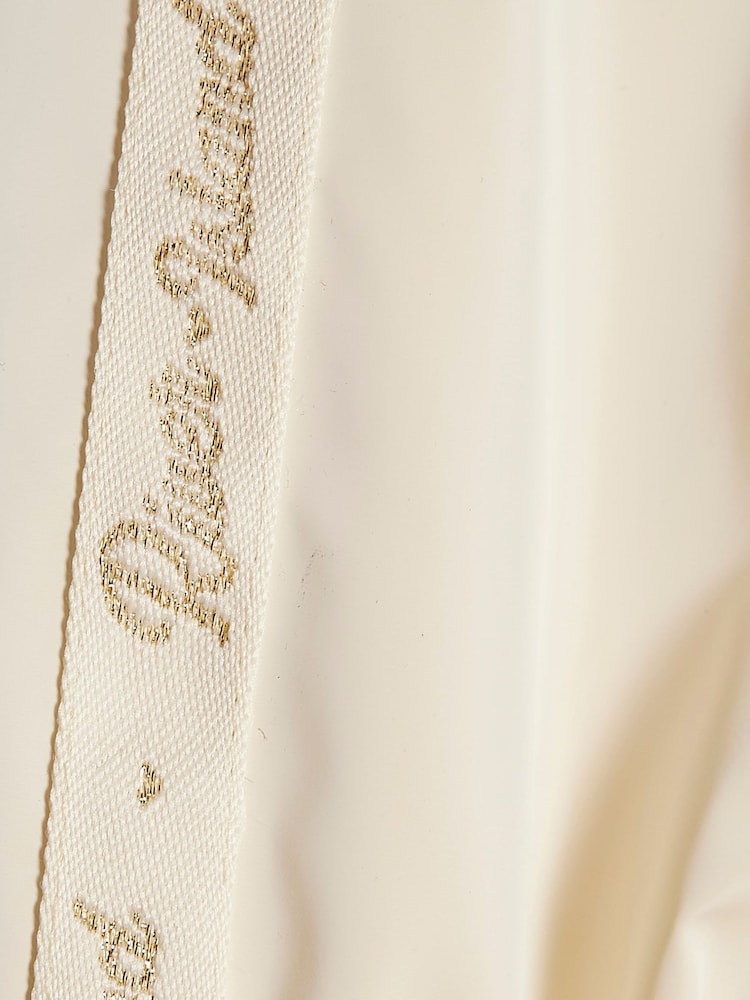 River Island Cream Frill Bow Raincoat - Image 4 of 4 River Island Cream Frill Bow Raincoat - Image 4 of 4