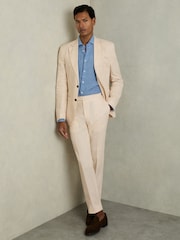 Pierre - Pantalon REISS Kin Slim en lin - Image 1 de 7
