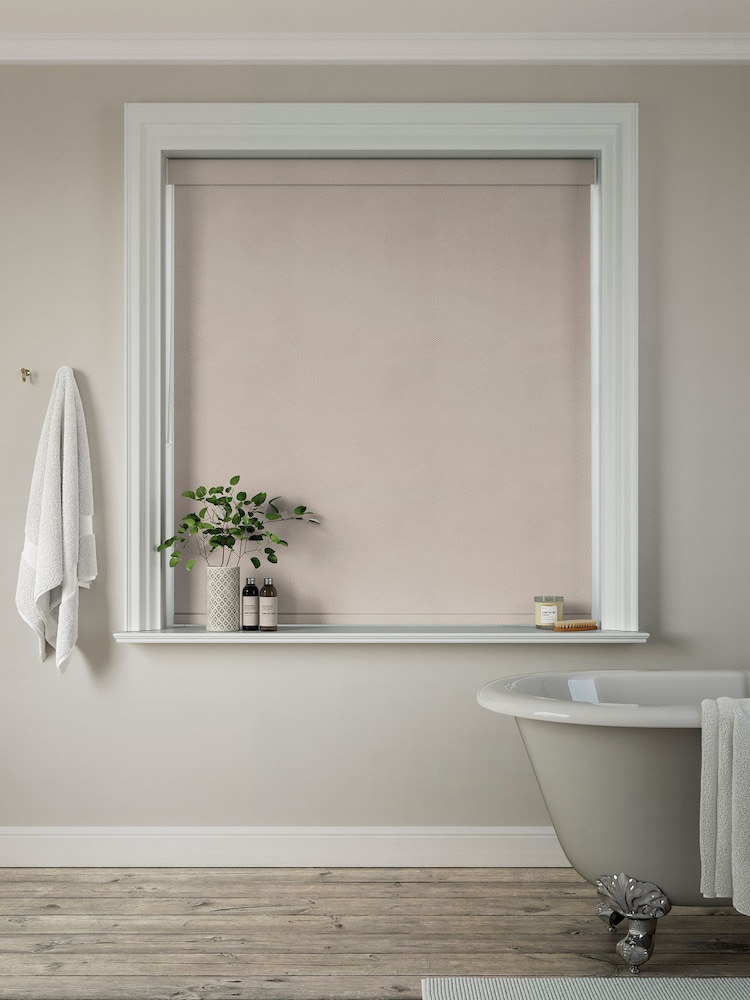 Natural Stone Lowry Made to Measure Blackout Roller Blind - Image 2 of 6