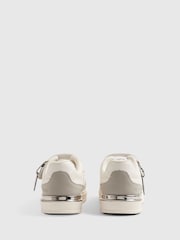 River Island White Block Touch And Close Fastening Trainers - Image 3 of 5