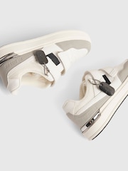 River Island White Block Touch And Close Fastening Trainers - Image 4 of 5
