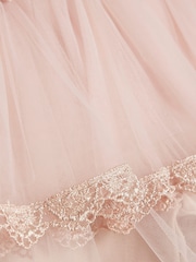 River Island Pink Tulle Top & Leggings Set - Image 4 of 5
