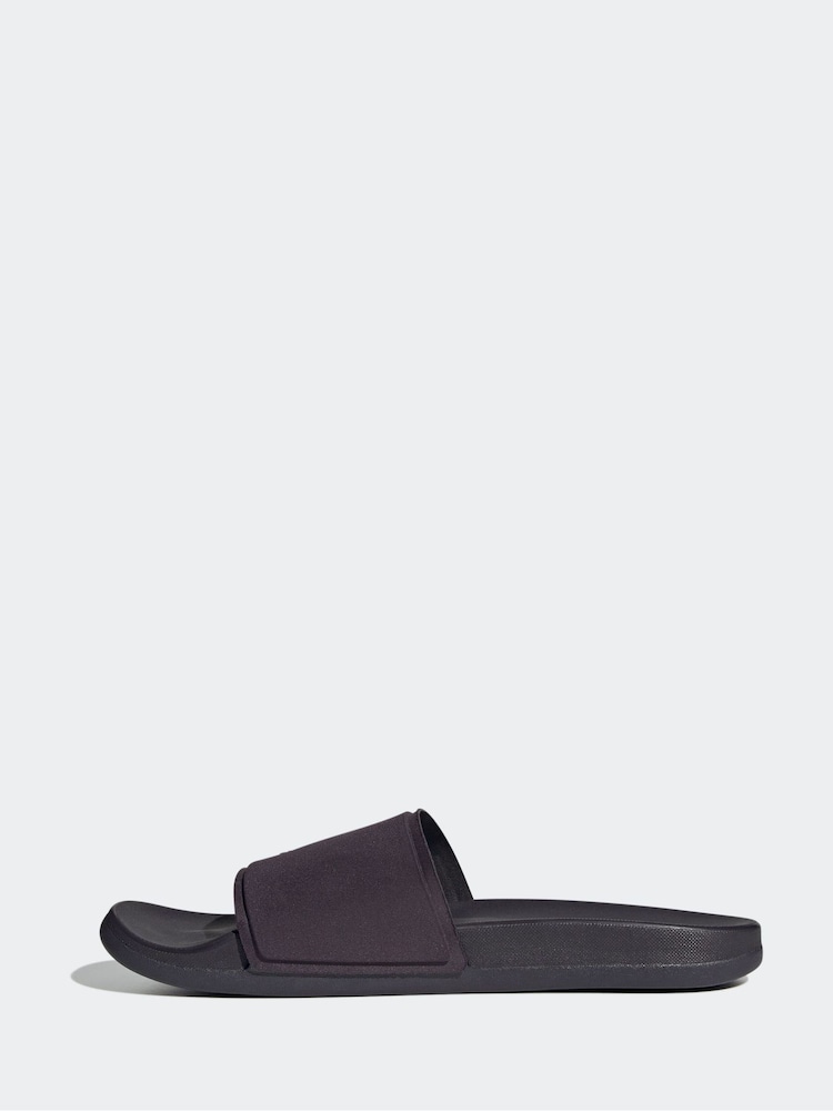 adidas Purple Sportswear Adilette Comfort Slides - Image 2 of 8