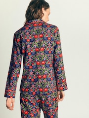 Oransje - Boden Brushed Cotton Pyjamas Shirt - Bilde 3 av 6