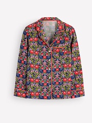 Oransje - Boden Brushed Cotton Pyjamas Shirt - Bilde 6 av 6