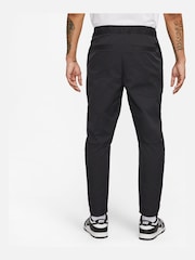 Nike Black Club Woven Tapered Leg Joggers - Image 2 of 10