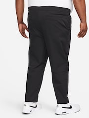 Nike Black Club Woven Tapered Leg Joggers - Image 7 of 10