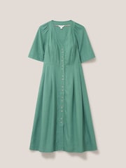 White Stuff Green Izzie Dress - Image 5 of 7