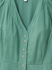 White Stuff Green Izzie Dress - Image 7 of 7