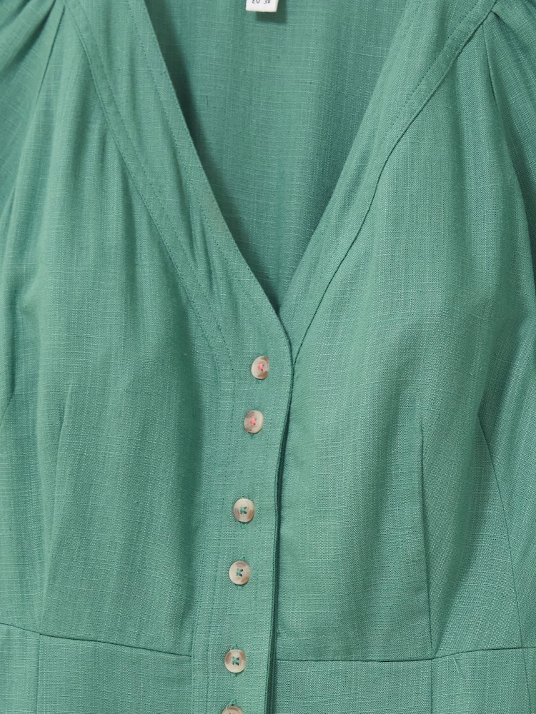 White Stuff Green Izzie Dress - Image 7 of 7 White Stuff Green Izzie Dress - Image 7 of 7