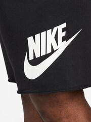 Nike Black Club Alumni French Terry Shorts - Image 11 of 13