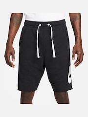 Nike Black Club Alumni French Terry Shorts - Image 2 of 13
