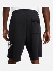 Nike Black Club Alumni French Terry Shorts - Image 3 of 13