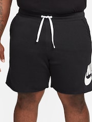 Nike Black Club Alumni French Terry Shorts - Image 8 of 13