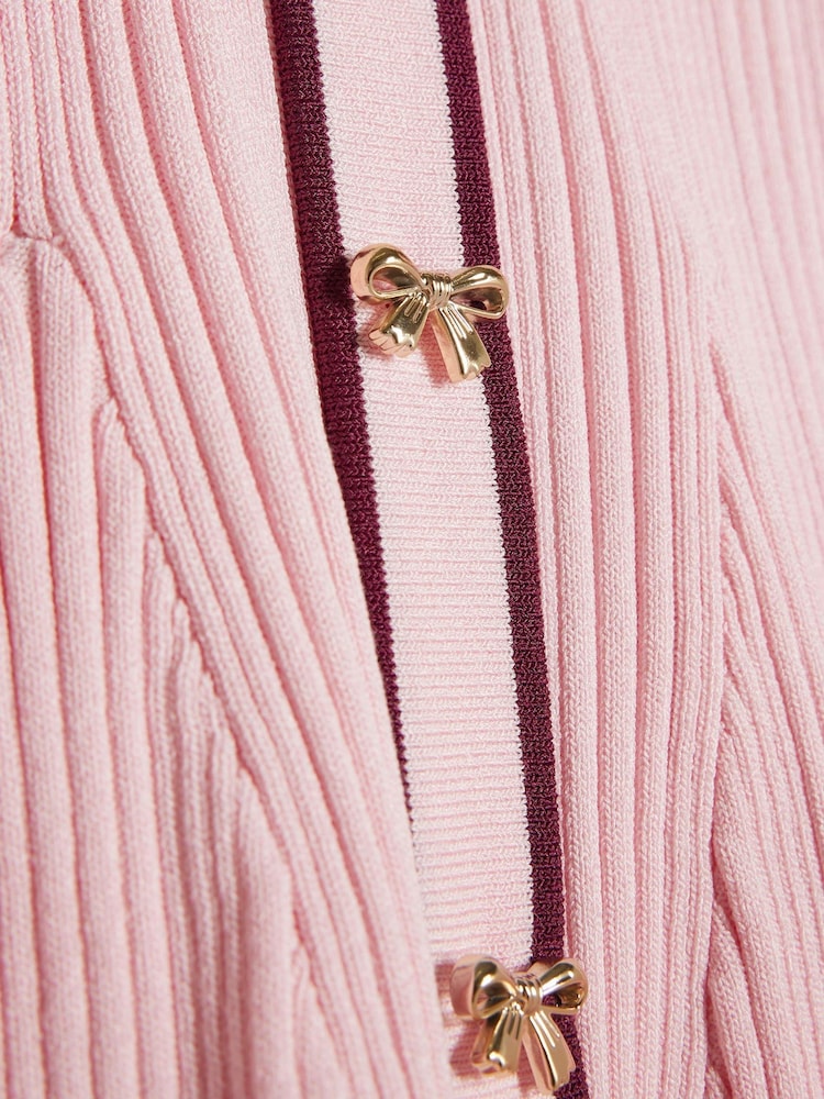 River Island Pink Peplum Top & Kickflare Set - Image 5 of 5 River Island Pink Peplum Top & Kickflare Set - Image 5 of 5