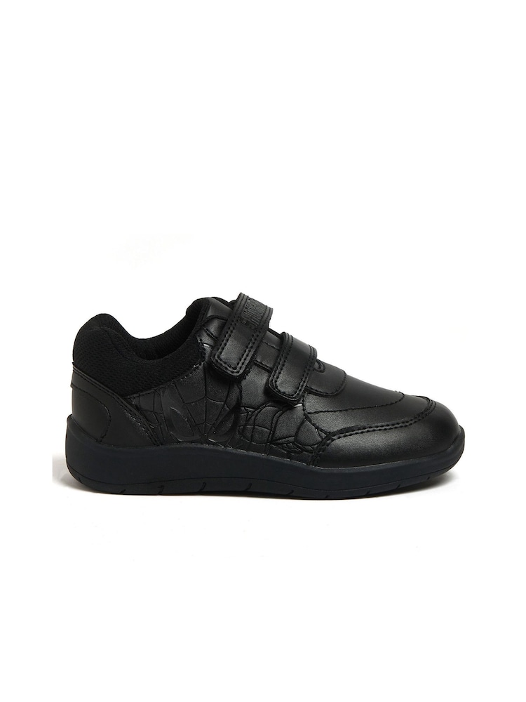 Character Black Spider-Man Boys School Shoes - Image 2 of 5