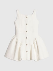 River Island White Plain Lace Premium Dress - Image 1 of 3