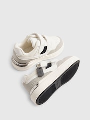 River Island White Block Touch And Close Fastening Trainers - Image 4 of 5