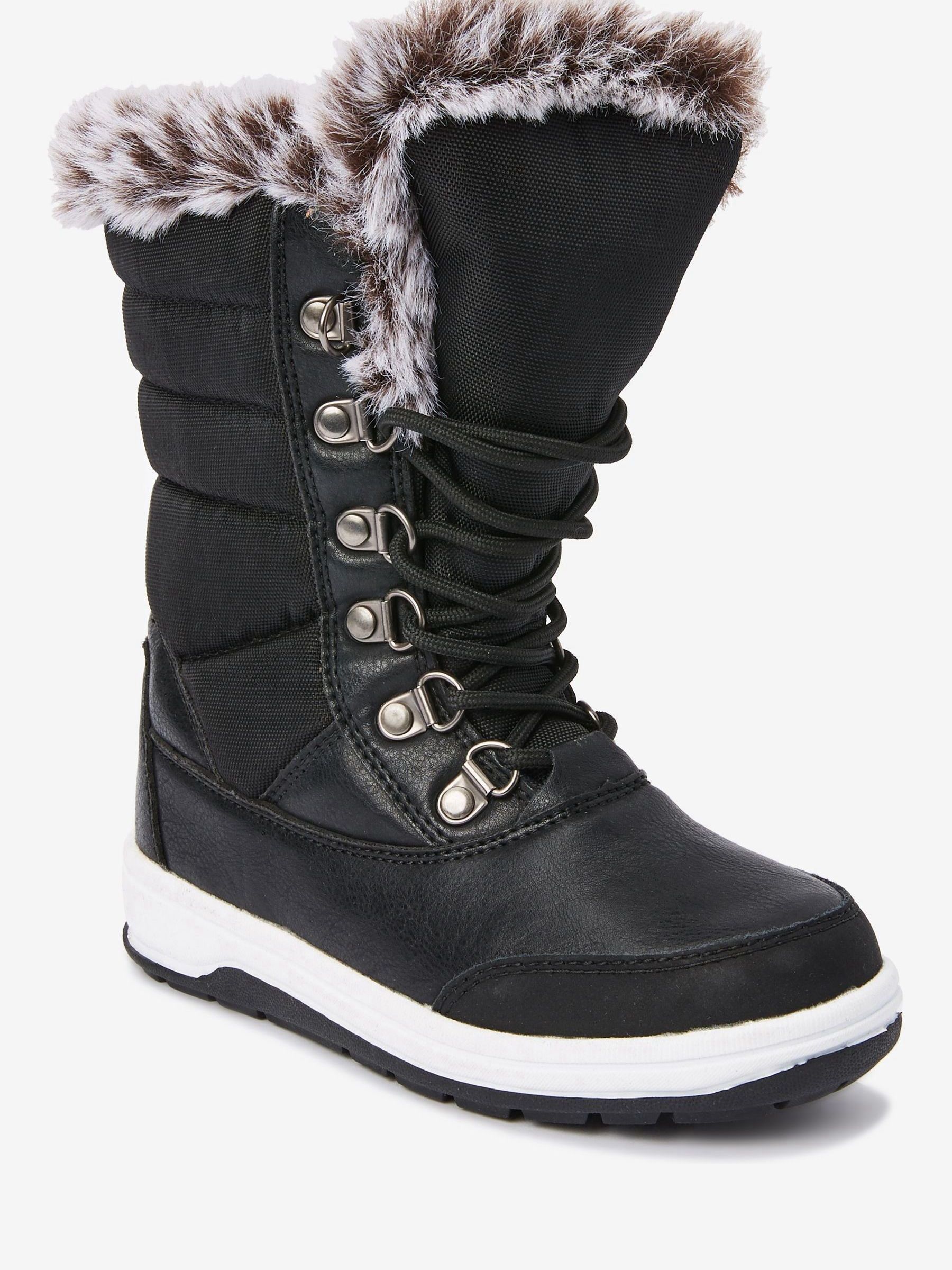 Women's winter boots with faux fur store
