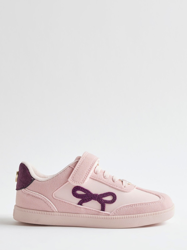 River Island Pink Velcro Trainers - Image 1 of 5 River Island Pink Velcro Trainers - Image 1 of 5