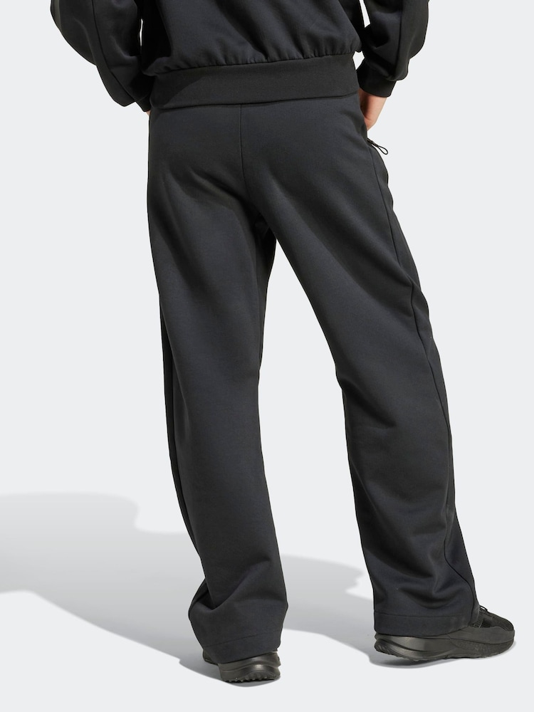 adidas Black Z.N.E. Barrel Tracksuit Bottoms - Image 2 of 7