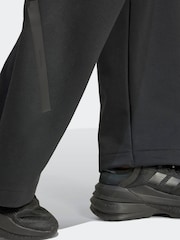 adidas Black Z.N.E. Barrel Tracksuit Bottoms - Image 5 of 7