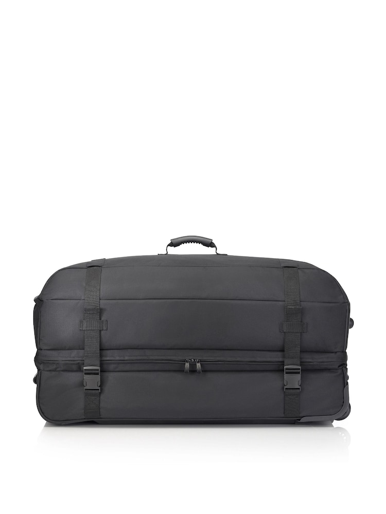 Tripp Black Ultra Lite Large Clam Shell Wheeled Duffle Bag - Image 2 of 2 Tripp Black Ultra Lite Large Clam Shell Wheeled Duffle Bag - Image 2 of 2