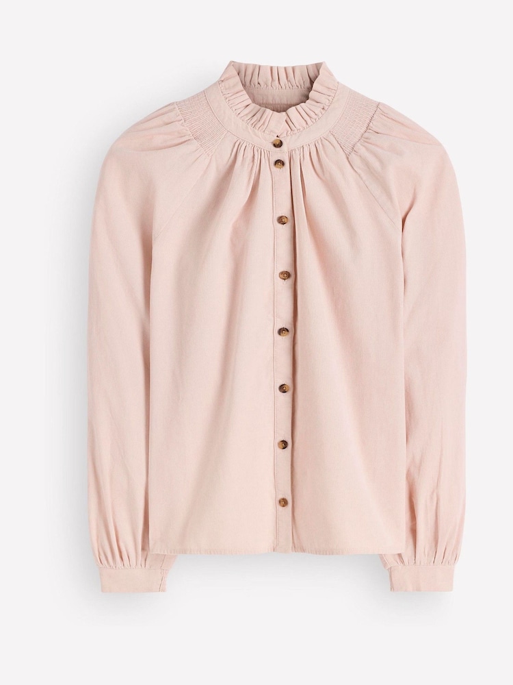 Boden Pink Erica Frill Cord Top - Image 5 of 5 Boden Pink Erica Frill Cord Top - Image 5 of 5