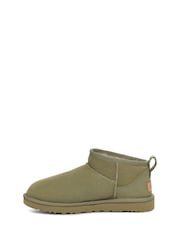 UGG Green Ultra Mini Classic Boots - Image 2 of 6