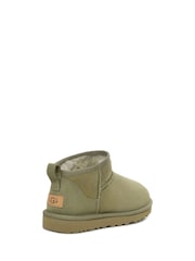 UGG Green Ultra Mini Classic Boots - Image 4 of 6