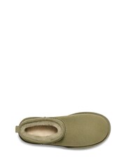 UGG Green Ultra Mini Classic Boots - Image 5 of 6