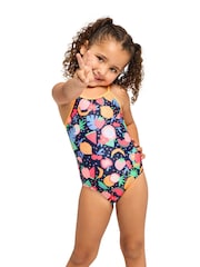 Zoggs Black Classicback Swimsuit - Image 1 of 6