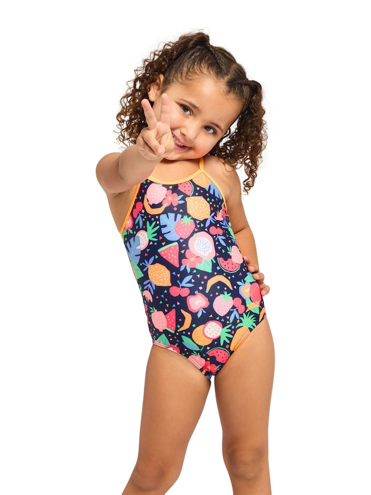 Zoggs Black Classicback Swimsuit - Image 1 of 6