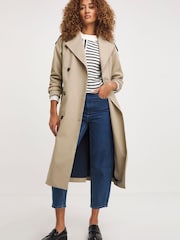 JD Williams Natural Contrast Trench Coat - Image 1 of 4