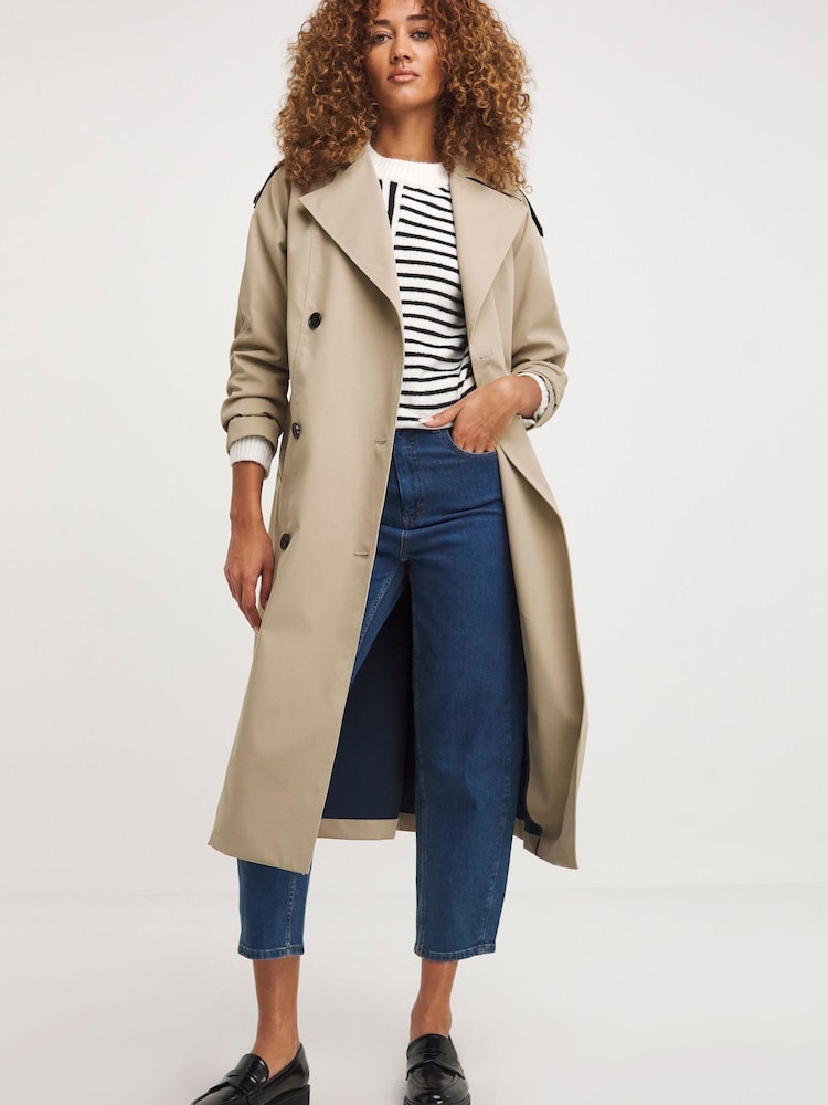 JD Williams Natural Contrast Trench Coat - Image 1 of 4