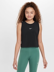 Nike Black Pro Dri-FIT Vest Top - Image 1 of 5