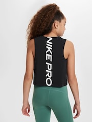 Nike Black Pro Dri-FIT Vest Top - Image 2 of 5