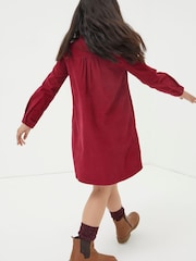 FatFace Pink Chester Cord Dress - Image 2 of 5