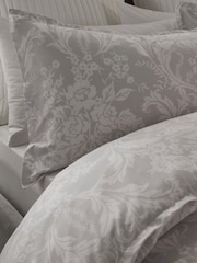 Sam Faiers Grey Darcy Duvet Cover & Pillowcase Set - Image 2 of 3