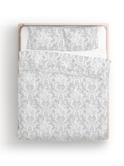 Sam Faiers Grey Darcy Duvet Cover & Pillowcase Set - Image 3 of 3