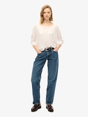 Superdry Optic Long Sleeve Jersey Top - Image 2 of 6
