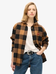 Superdry Optic Long Sleeve Jersey Top - Image 3 of 6