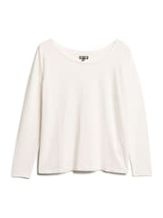 Superdry Optic Long Sleeve Jersey Top - Image 5 of 6