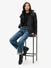 Superdry Black Hooded Mountain Windbreaker Jacket - Image 3 of 6