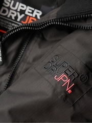 Superdry Black Hooded Mountain Windbreaker Jacket - Image 6 of 6