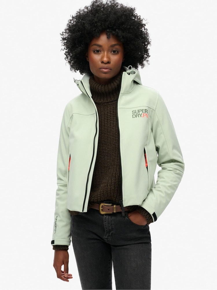 Gris suave - Chaqueta con capucha suave Trekker de Superdry - Imagen 1 de 6 Gris suave - Chaqueta con capucha suave Trekker de Superdry - Imagen 1 de 6