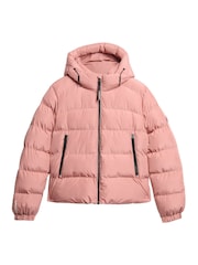 Superdry Ash Rose Hooded Sports Puffer Jacket - Image 6 of 8