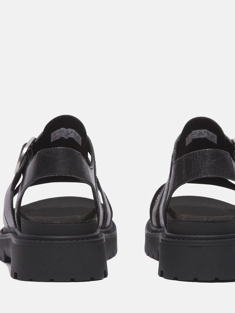 Buy Timberland Black Way Slide Sandals from Next USA display picture 1