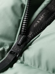 Superdry Sports Puffer-Jacke mit Kapuze - Bild 9 von 10
